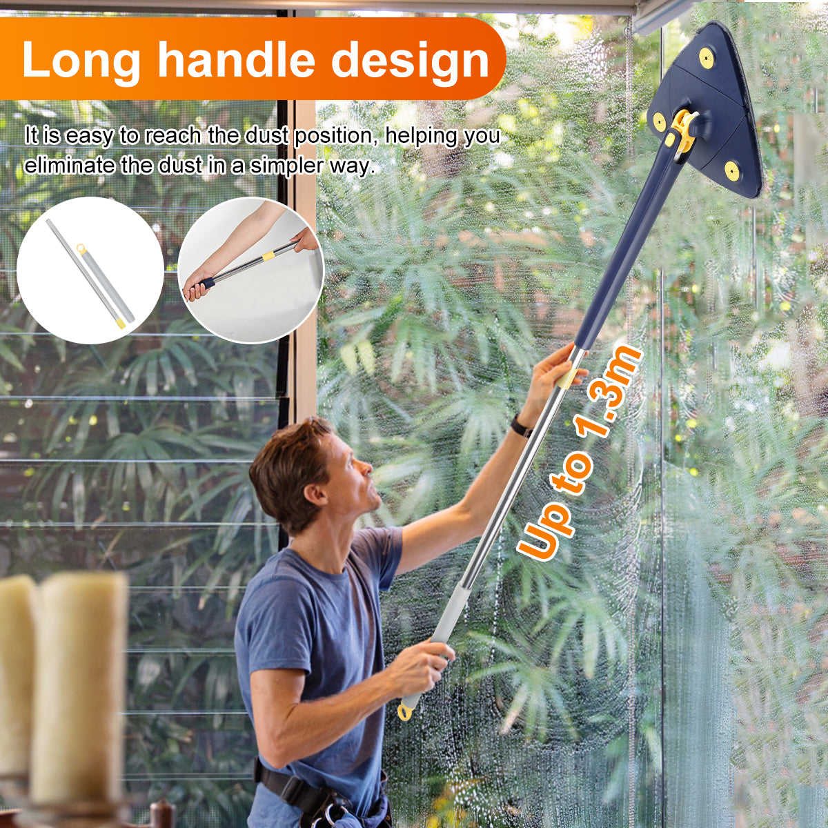 Triangle Mop 360° Rotatable